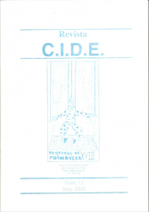 Portada revista CIDE 12