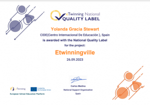 eTwinning national label